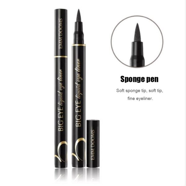 1 Pcs Eyeliner Liquid Pen Waterproof Long Lasting Quick Drying Smooth Makeup Beauty Matte Eyeliner Stamp Eye Pencil