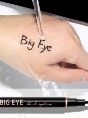 1 Pcs Eyeliner Liquid Pen Waterproof Long Lasting Quick Drying Smooth Makeup Beauty Matte Eyeliner Stamp Eye Pencil