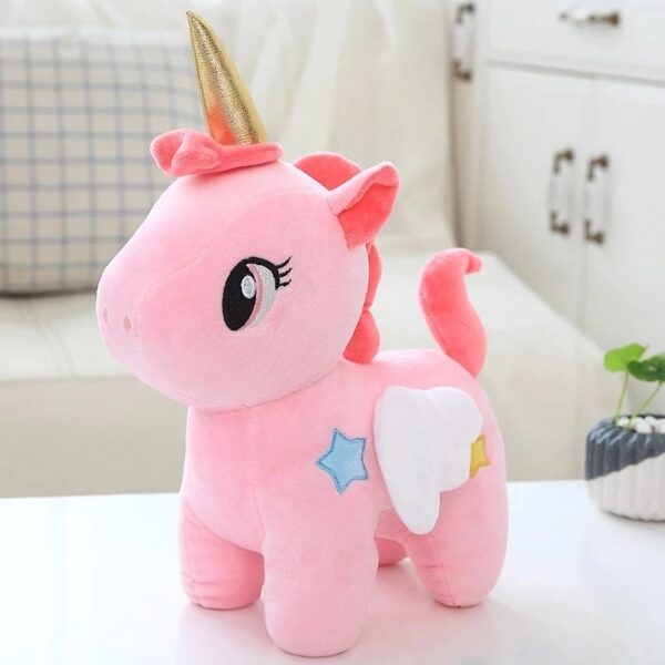 10/20CM Kawaii Unicorn Plush Toy keychain Stuffed Unicornio Animal Dolls Soft Cartoon Toys for Children Girl Kids Birthday Gifts