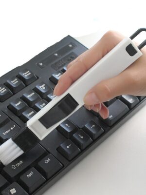 1pc Multipurpose School Office Desk Set Computer Keyboard Cleaning Brush Cleaner 2 In 1 Stationery Tool Office Supplies