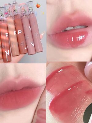 1pcs Lightweight Soft Matte Liquid Lipstick Waterproof Lip Make Up Cartoon Little Dinosaur Lip Mud Lip Gloss Beauty Makeup