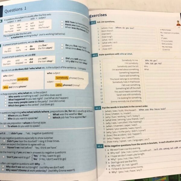 3 Books Cambridge Essential Advanced English Grammar In Use Collection Books Book Sets In English