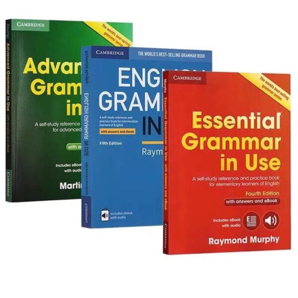 3 Books Cambridge Essential Advanced English Grammar In Use Collection Books Book Sets In English