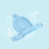 3 Support/4 Support Cross Shaped Kids Bath Mat Seat Non-slip Tub Pillow Seat Mat Baby Bath Net Adjustable Baby Bathtub Shower