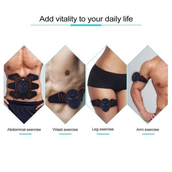Fitness Abdominal Muscle Trainer Sport Press Stimulator Gym Equipment training apparatus Home Electric Belly exercises Machine