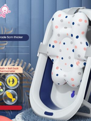 Infant Shining Folding Bath Tub Baby Bath 0-6 Years Large Size Newborn Baby Products Bath Seat Bathtub for Kids Baby Shower Bath