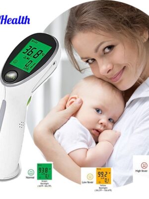 JYHealth Digital Thermometer Portable Non-contact Infrared Thermometer Gun Baby and Adult Body & Surface Temperature Measurement