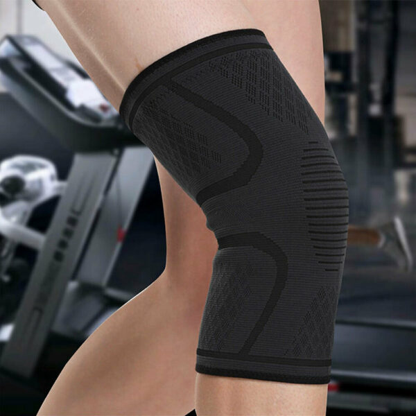 Knee Support Arthritis Relief Wrap Brace Compression PATELLA PAIN Strap Elastic Nylon Sport Fitness Knee Pad Good