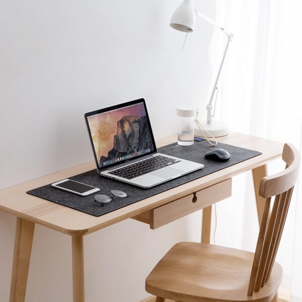 Large XXL Office Computer Desk Mat Table Keyboard Big Mouse Pad Wool Felt Laptop Cushion Desk Non-slip Mat Gamer Mousepad Mat