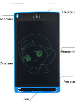 Lcd 8.5 6.5 Inch Children Electronic Board Hand-painted Small Blackboard Puzzle Handwriting Drawing Toys