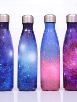New 500ML Water Bottle Vacuum Insulated Flask Thermal Sport Chilly Mug Cold Bottle Cooking Supplies Climbing Camping Equipment