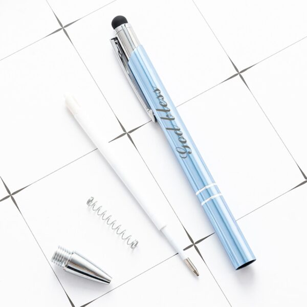 Personalized Custom Logo Metal Multicolor Ball Point Pen Business Advertising Office Pens Birthday Party Gift School Stationery