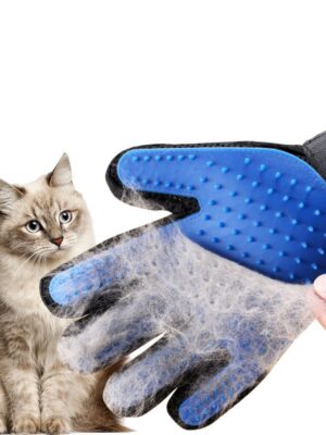 Silicone Pet Grooming Glove For Cats hair Brush Comb Cleaning Deshedding Pets Products for Cat Dog Removal Hairbrush For Animals