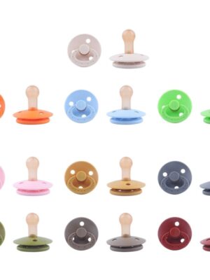 Silicone Soothing Baby Pacifier Portable Newborn Boys Girls Sleep Bite Nipple Nursing Teether Infant Supplies D5QA